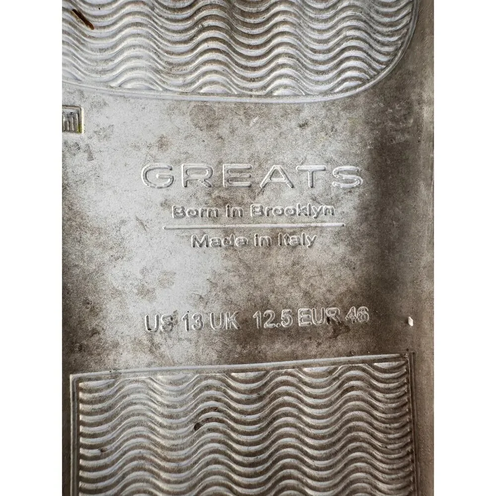 Greats Royale Gray Chukka Boots size  US 13 / Eur 46